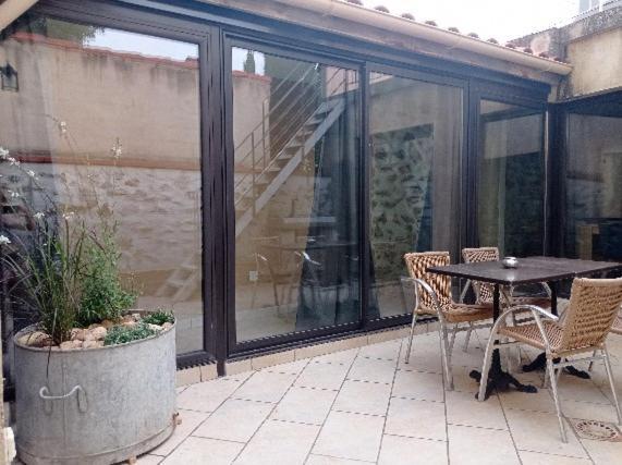 Maison De Charme Avec Patio Et Terrasse De Toit Estagel Exterior photo